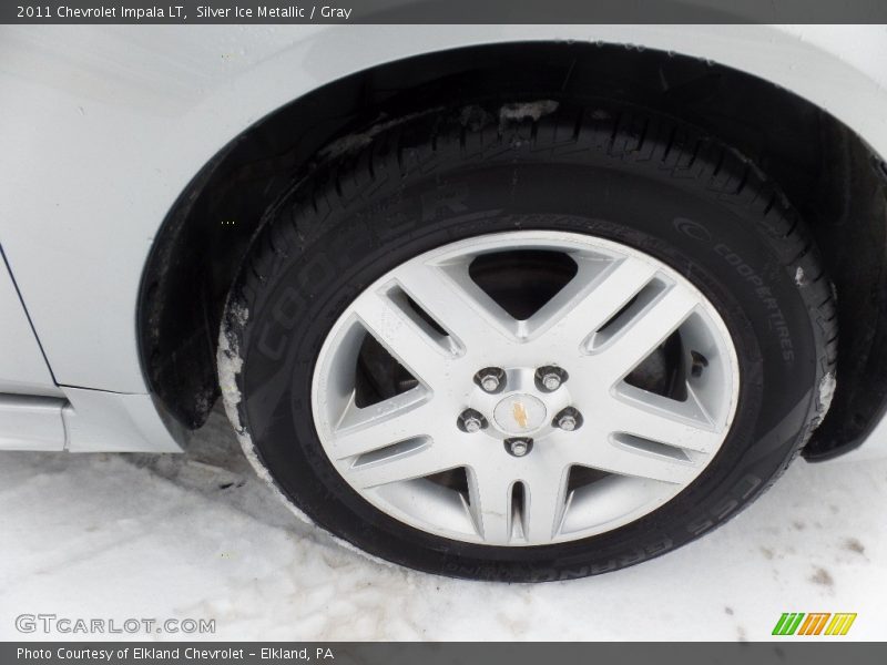 Silver Ice Metallic / Gray 2011 Chevrolet Impala LT