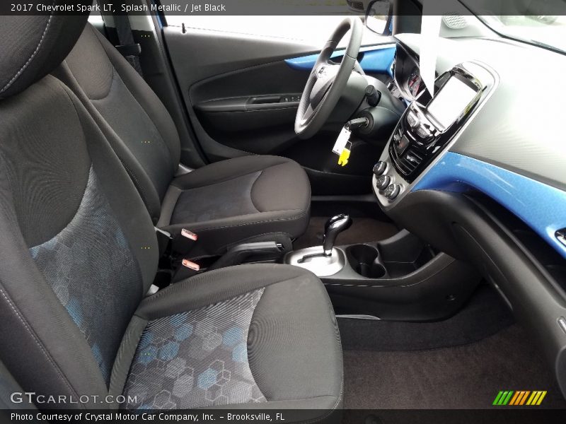 Splash Metallic / Jet Black 2017 Chevrolet Spark LT