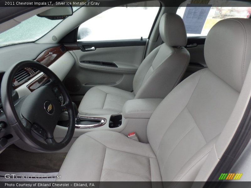 Silver Ice Metallic / Gray 2011 Chevrolet Impala LT