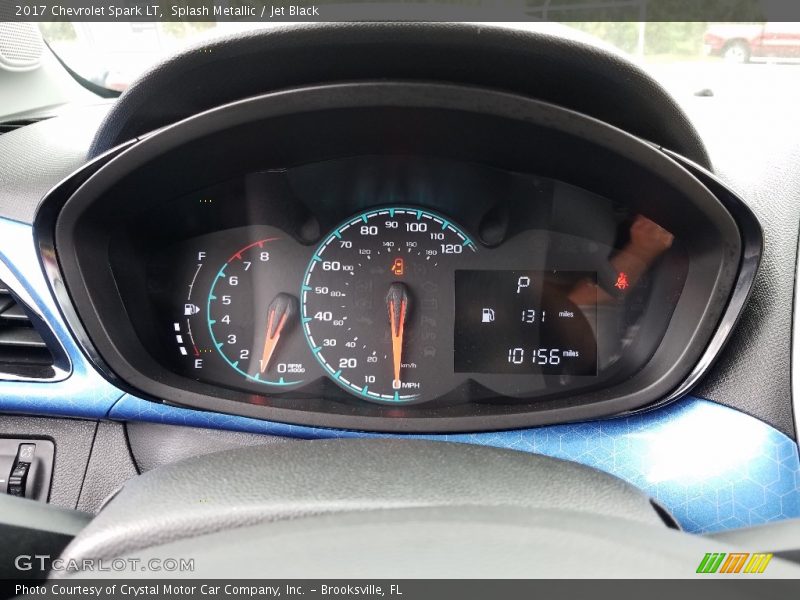 Splash Metallic / Jet Black 2017 Chevrolet Spark LT