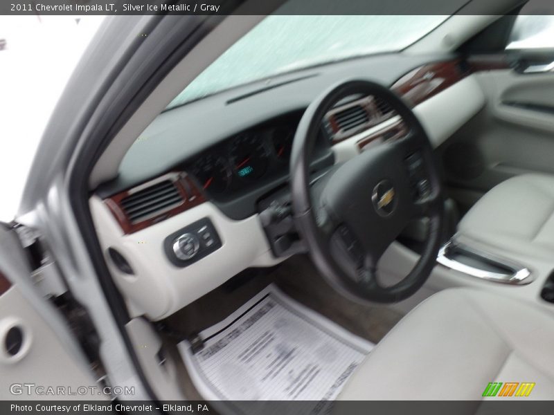 Silver Ice Metallic / Gray 2011 Chevrolet Impala LT