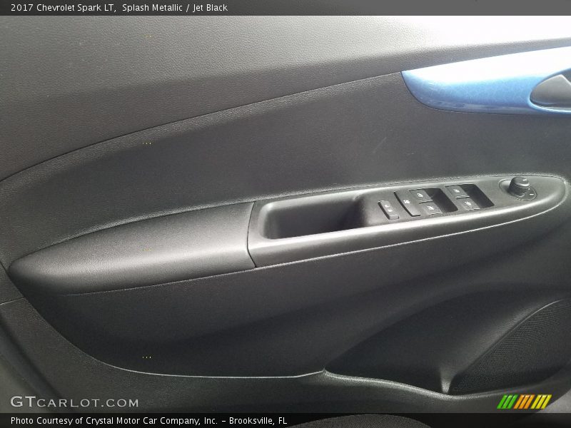 Splash Metallic / Jet Black 2017 Chevrolet Spark LT