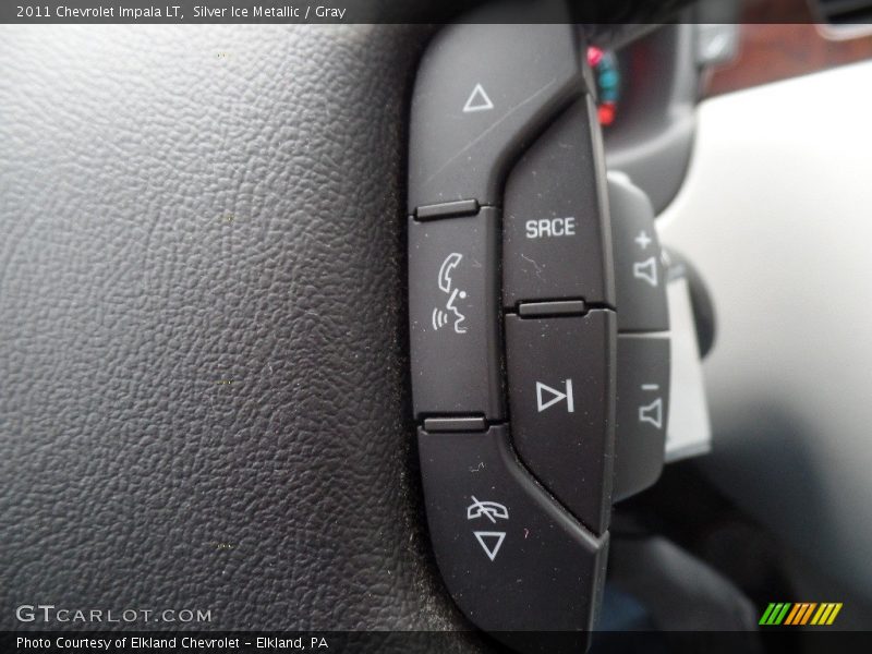 Silver Ice Metallic / Gray 2011 Chevrolet Impala LT
