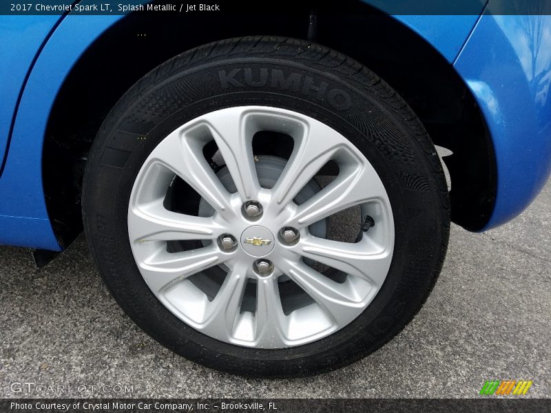 Splash Metallic / Jet Black 2017 Chevrolet Spark LT