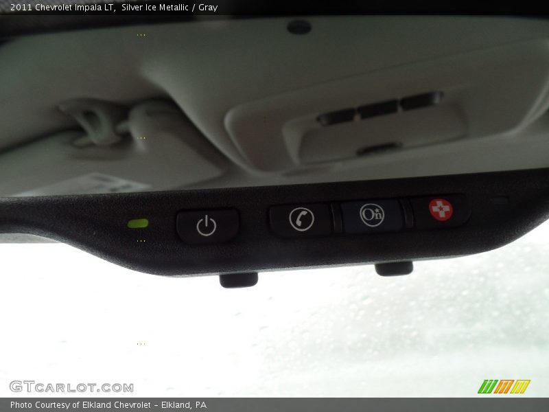 Silver Ice Metallic / Gray 2011 Chevrolet Impala LT