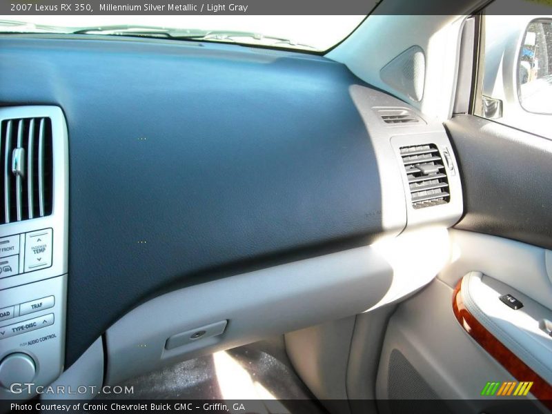 Millennium Silver Metallic / Light Gray 2007 Lexus RX 350