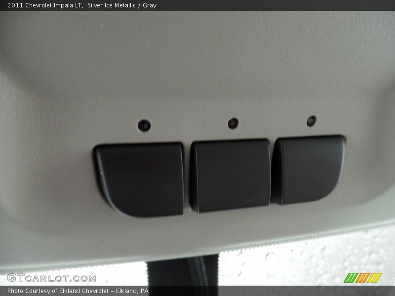 Silver Ice Metallic / Gray 2011 Chevrolet Impala LT