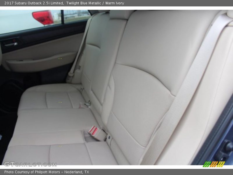 Twilight Blue Metallic / Warm Ivory 2017 Subaru Outback 2.5i Limited