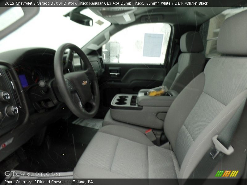 Summit White / Dark Ash/Jet Black 2019 Chevrolet Silverado 3500HD Work Truck Regular Cab 4x4 Dump Truck