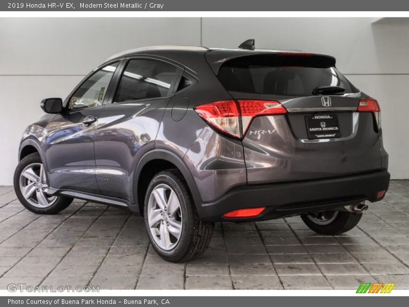 Modern Steel Metallic / Gray 2019 Honda HR-V EX