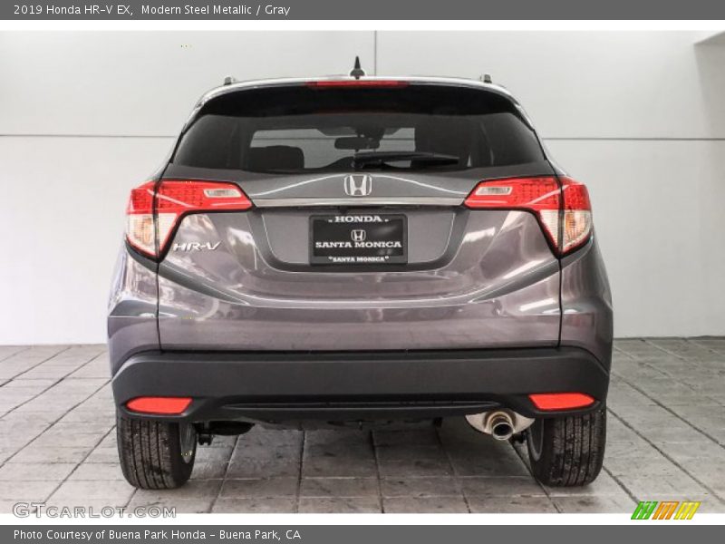 Modern Steel Metallic / Gray 2019 Honda HR-V EX