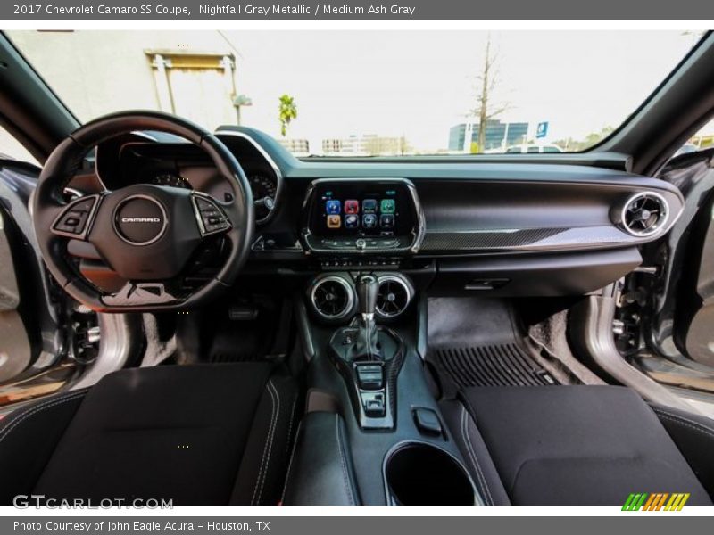 Nightfall Gray Metallic / Medium Ash Gray 2017 Chevrolet Camaro SS Coupe