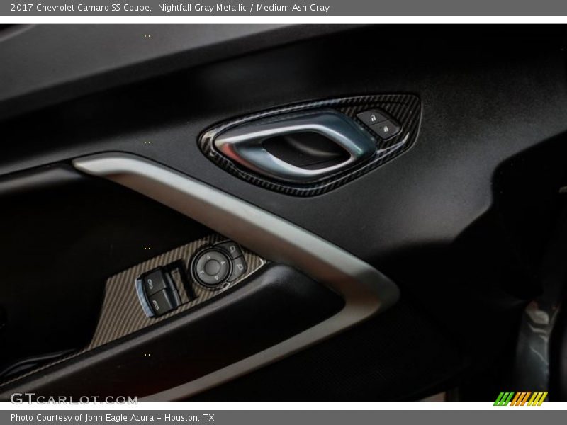 Nightfall Gray Metallic / Medium Ash Gray 2017 Chevrolet Camaro SS Coupe