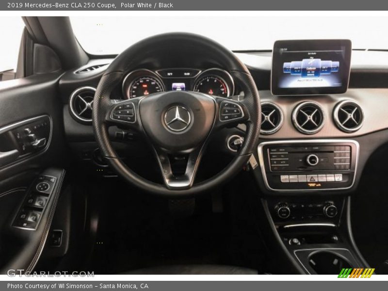Polar White / Black 2019 Mercedes-Benz CLA 250 Coupe