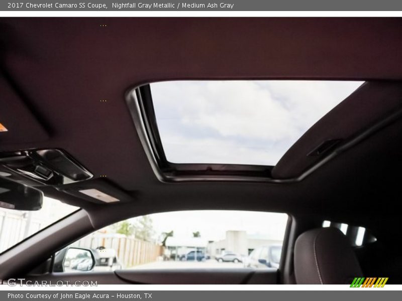 Nightfall Gray Metallic / Medium Ash Gray 2017 Chevrolet Camaro SS Coupe