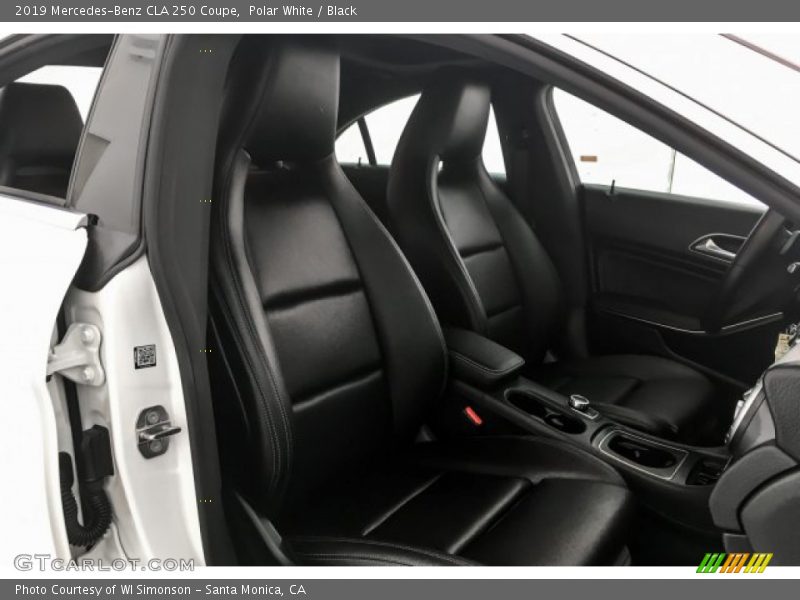 Polar White / Black 2019 Mercedes-Benz CLA 250 Coupe