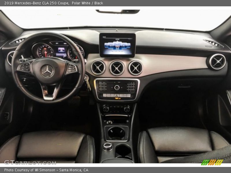 Polar White / Black 2019 Mercedes-Benz CLA 250 Coupe