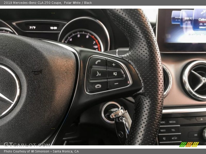 Polar White / Black 2019 Mercedes-Benz CLA 250 Coupe