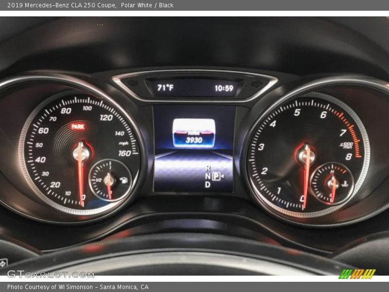 Polar White / Black 2019 Mercedes-Benz CLA 250 Coupe