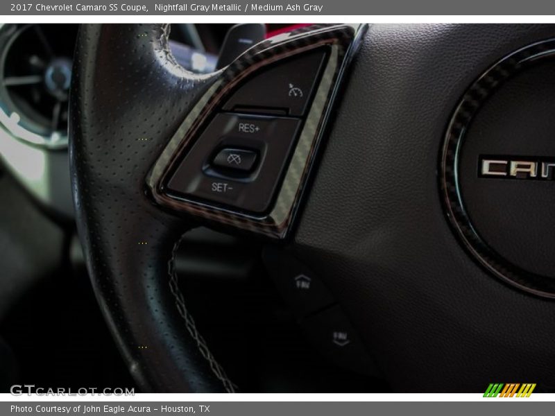 Nightfall Gray Metallic / Medium Ash Gray 2017 Chevrolet Camaro SS Coupe