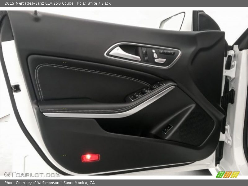 Polar White / Black 2019 Mercedes-Benz CLA 250 Coupe
