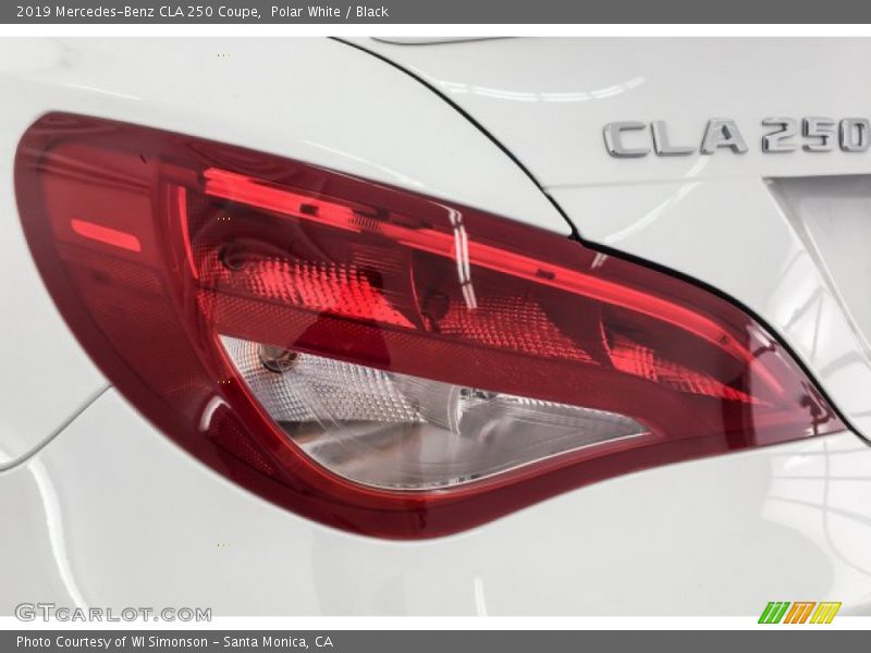 Polar White / Black 2019 Mercedes-Benz CLA 250 Coupe