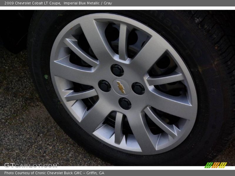 Imperial Blue Metallic / Gray 2009 Chevrolet Cobalt LT Coupe