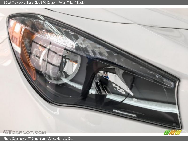 Polar White / Black 2019 Mercedes-Benz CLA 250 Coupe