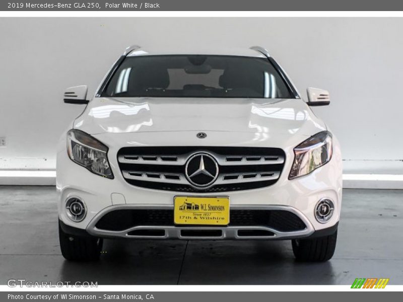 Polar White / Black 2019 Mercedes-Benz GLA 250