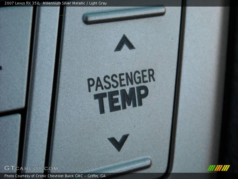 Millennium Silver Metallic / Light Gray 2007 Lexus RX 350