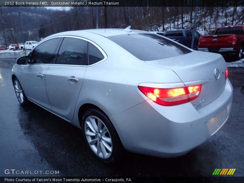 Quicksilver Metallic / Medium Titanium 2012 Buick Verano FWD