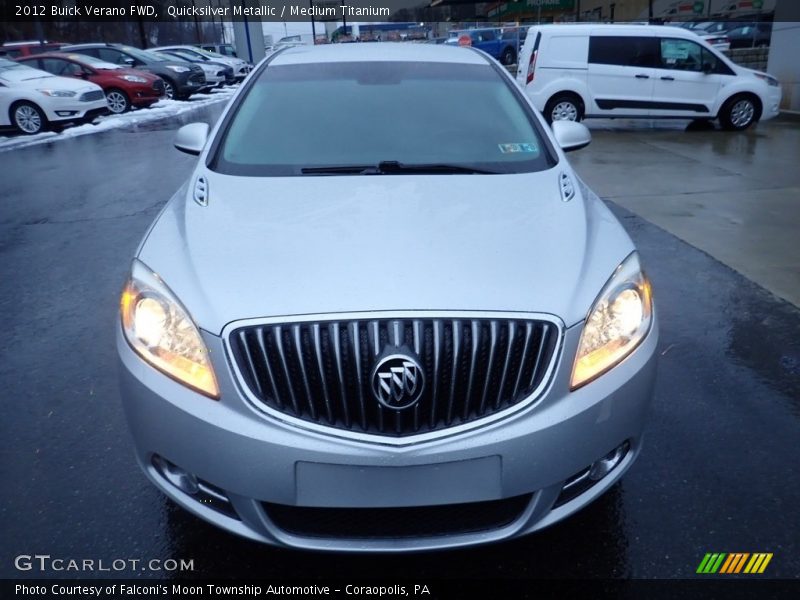 Quicksilver Metallic / Medium Titanium 2012 Buick Verano FWD