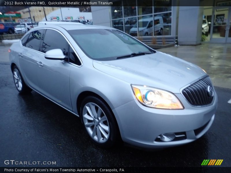 Quicksilver Metallic / Medium Titanium 2012 Buick Verano FWD