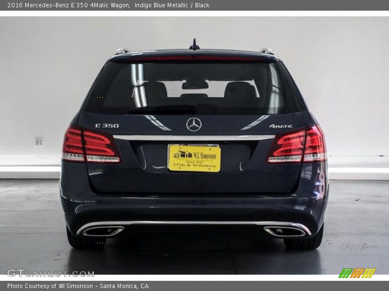 Indigo Blue Metallic / Black 2016 Mercedes-Benz E 350 4Matic Wagon