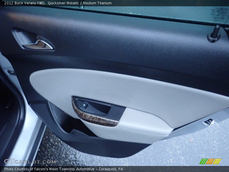 Quicksilver Metallic / Medium Titanium 2012 Buick Verano FWD