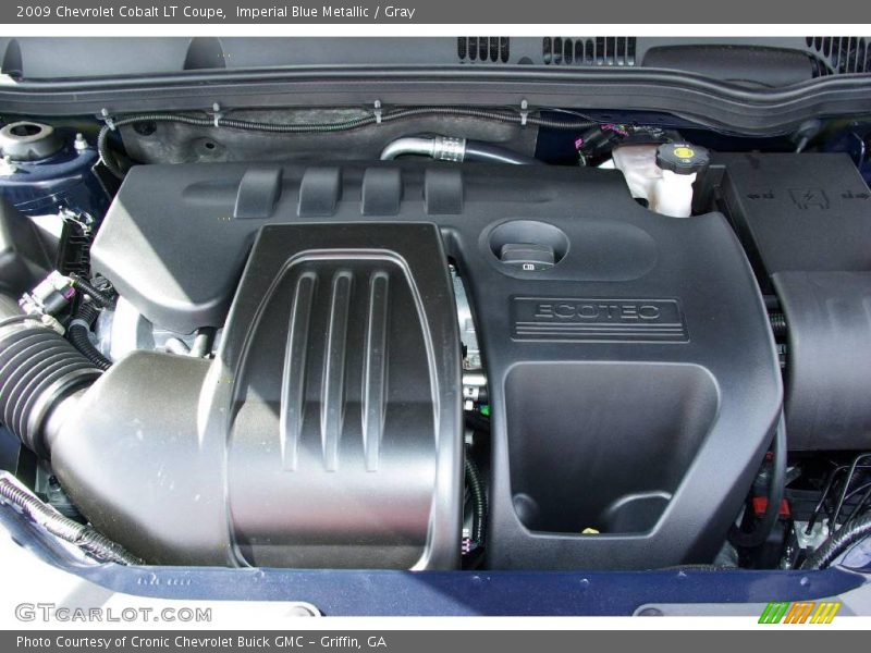 Imperial Blue Metallic / Gray 2009 Chevrolet Cobalt LT Coupe