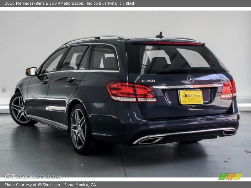 Indigo Blue Metallic / Black 2016 Mercedes-Benz E 350 4Matic Wagon