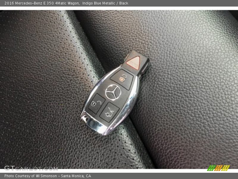 Indigo Blue Metallic / Black 2016 Mercedes-Benz E 350 4Matic Wagon