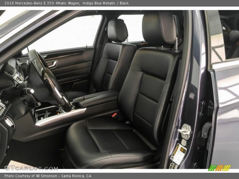 Indigo Blue Metallic / Black 2016 Mercedes-Benz E 350 4Matic Wagon