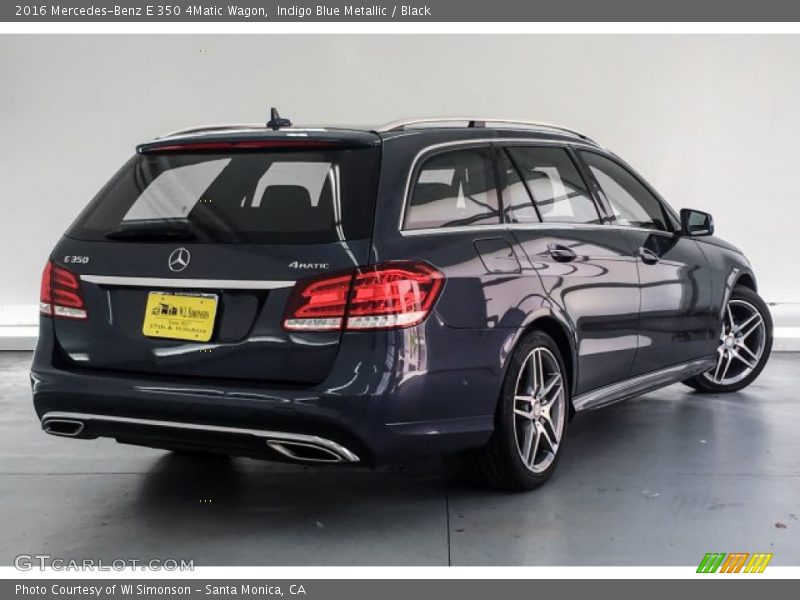Indigo Blue Metallic / Black 2016 Mercedes-Benz E 350 4Matic Wagon