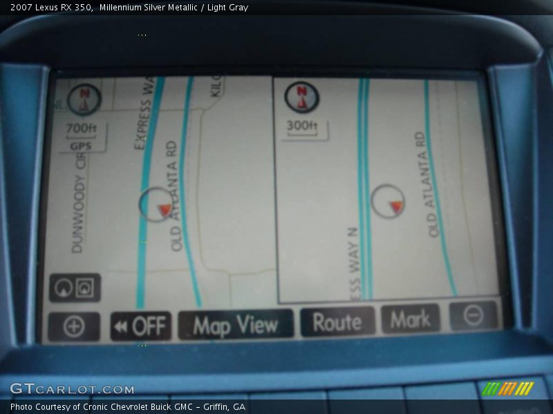 Millennium Silver Metallic / Light Gray 2007 Lexus RX 350