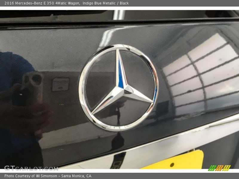 Indigo Blue Metallic / Black 2016 Mercedes-Benz E 350 4Matic Wagon