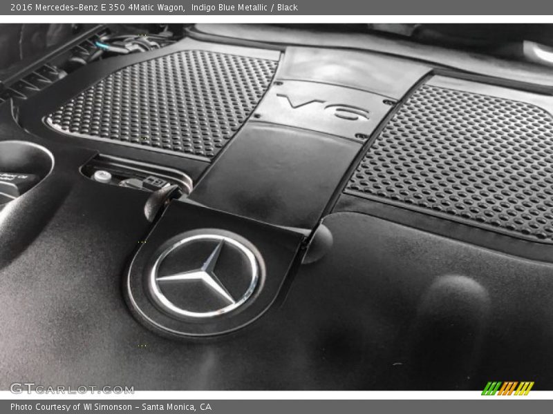 Indigo Blue Metallic / Black 2016 Mercedes-Benz E 350 4Matic Wagon