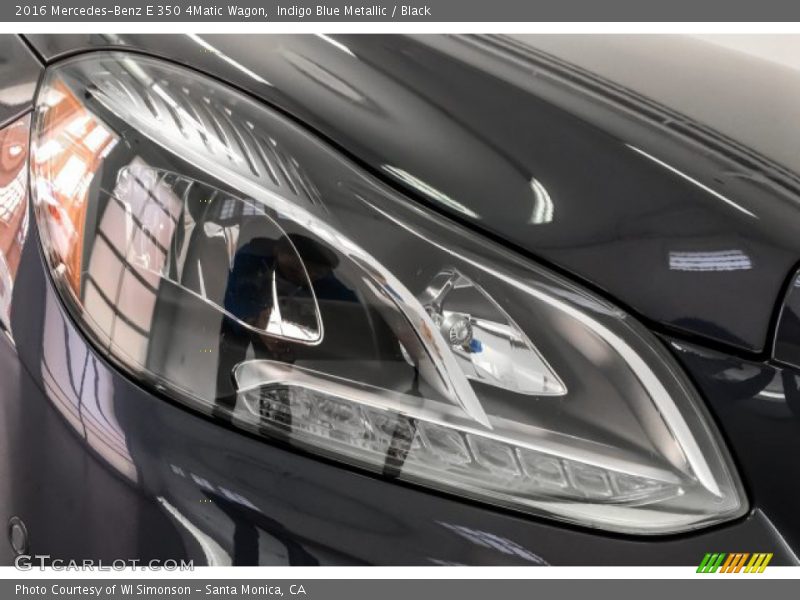 Indigo Blue Metallic / Black 2016 Mercedes-Benz E 350 4Matic Wagon