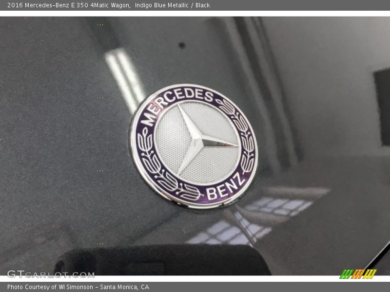 Indigo Blue Metallic / Black 2016 Mercedes-Benz E 350 4Matic Wagon
