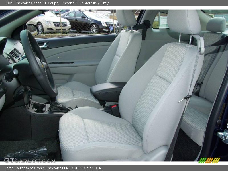 Imperial Blue Metallic / Gray 2009 Chevrolet Cobalt LT Coupe