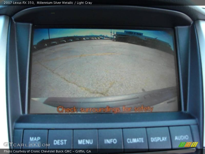 Millennium Silver Metallic / Light Gray 2007 Lexus RX 350