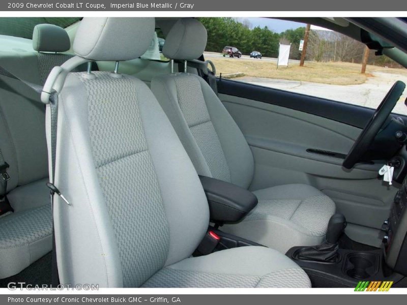 Imperial Blue Metallic / Gray 2009 Chevrolet Cobalt LT Coupe