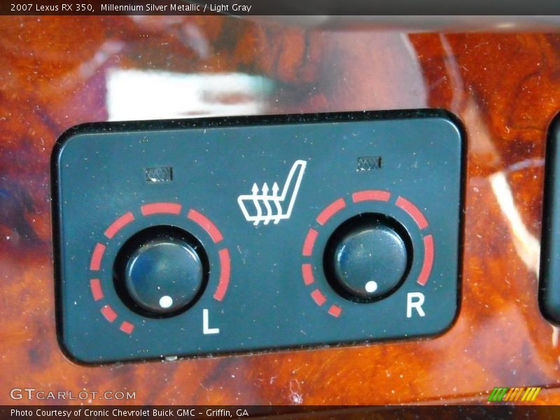 Millennium Silver Metallic / Light Gray 2007 Lexus RX 350