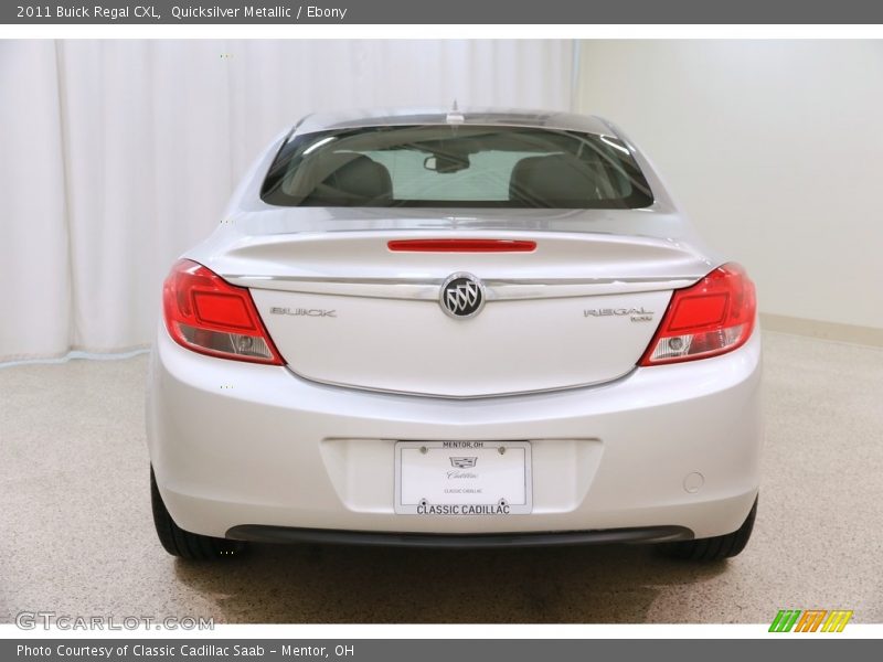 Quicksilver Metallic / Ebony 2011 Buick Regal CXL